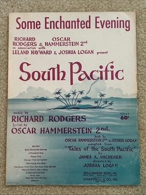 Some Enchanted Evening & You’ll Never Walk Alone Vintage Sheet Music - Rodgers